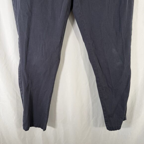 J Crew Pants Men's Small Blue Grey Elastic Waist Drawstring Pockets Skinny Leg - Picture 3 of 11